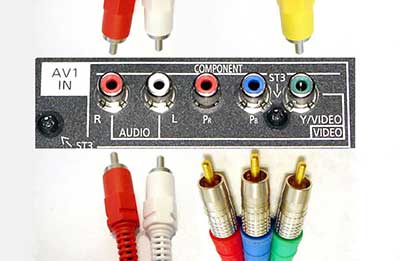 ورودی‌های پورت کامپوننت Component